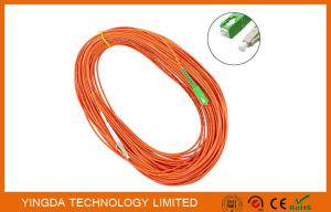 China MM50 / 125um OM2 Telecommunication Fiber Optic SC LC Patch Cord  20 Meters on sale