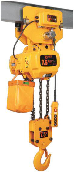5 Ton Electric Chain Hoist Single / Double Speed Customized Small Volume