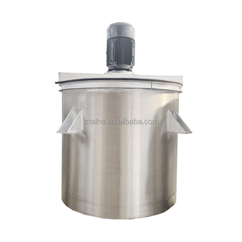Rotation Speed 0-1440rpm Industrial Liquid Dispersing Mixing Tank Machine for Industrial