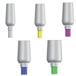 Camlog® Titanium Ti-Base Abutment Compatible 3.3mm/ 3.8mm/ 4.3mm/ 5.0mm