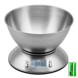 China Stainless Steel Kitchen Food Scale Digital With Bowl on sale