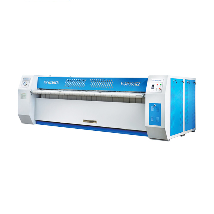 Quality Stainless Steel Laundry Sheets Roller Ironing Machine for Hotel Bedsheets Industry wholesale
