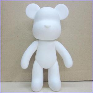 Quality diy momo bear rotocasting diy vinyl toy, vinyl blank diy bear toys for painting toys wholesale
