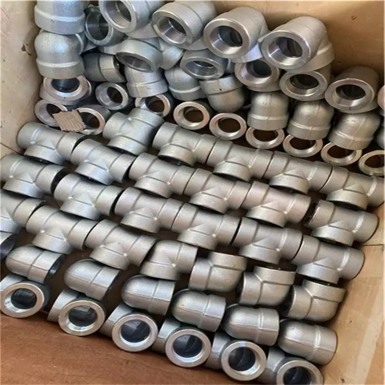 TOBO Socket Weld Fitting Forged thread tee ASME B16.11 Mss Sp-79 Forged Socket Weld Elbow