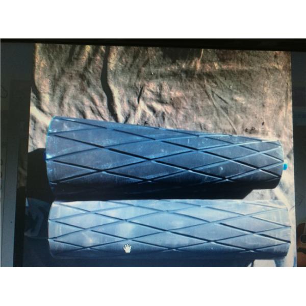 FDA Belt Buffer Self Aligning Conveyor Roller Anti Overflow Rubber