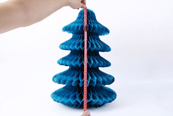 Foreign trade Christmas gift home table decoration Creative paper flip paper Christmas tree Traditional paper carving