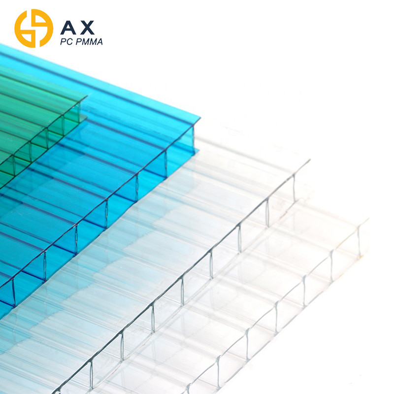 Anti Fog Twin Wall 6mm Polycarbonate Hollow Sheet