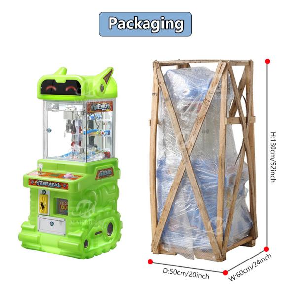 Maker Lucky Mini Claw Machine Small Doll Machine Plastic Coin Operated Claw Arcade Games Machine