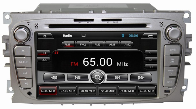 Ouchuangbo Android 4.2 Car DVD Radio GPS Navi Video Ford Mondeo 2007-2010 3G Wifi swc USB