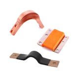 Copper Foil Flexible Battery Bus Bar Connectors Soft Connection