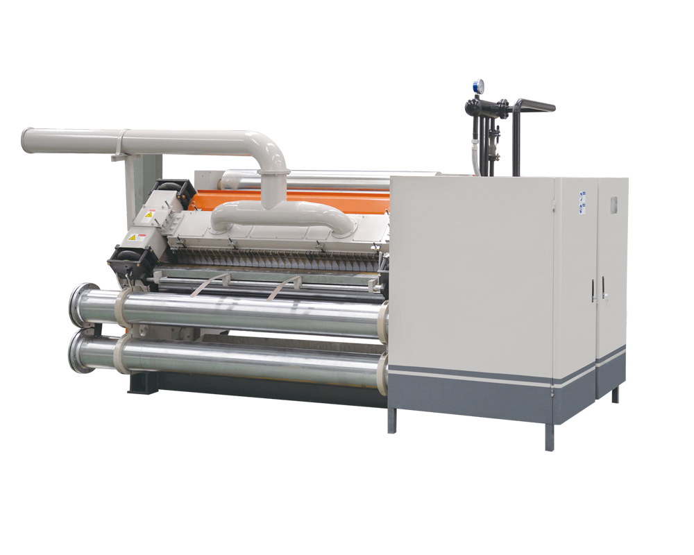 Double Facer Corrugated Paper Box Machinery 150m / Min Multi Function