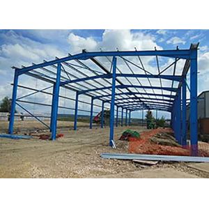 28mm Thickness 1m Length Prefabricated Steel Structure Building