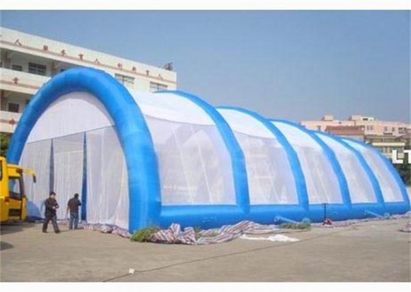 Cheap PVC Material And Glue Tunnel Large Inflatable Paintball Arena For Sports Game for sale