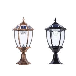 Quality 2W Smart Outdoor Solar Column Lights IP65 Water And Dust Resistance wholesale