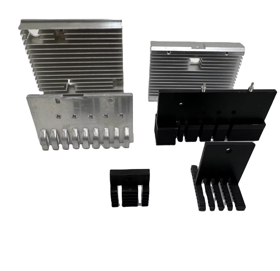 Welding Process OEM Aluminum Profile Extrusion for LED Street Light Module Heat Sink
