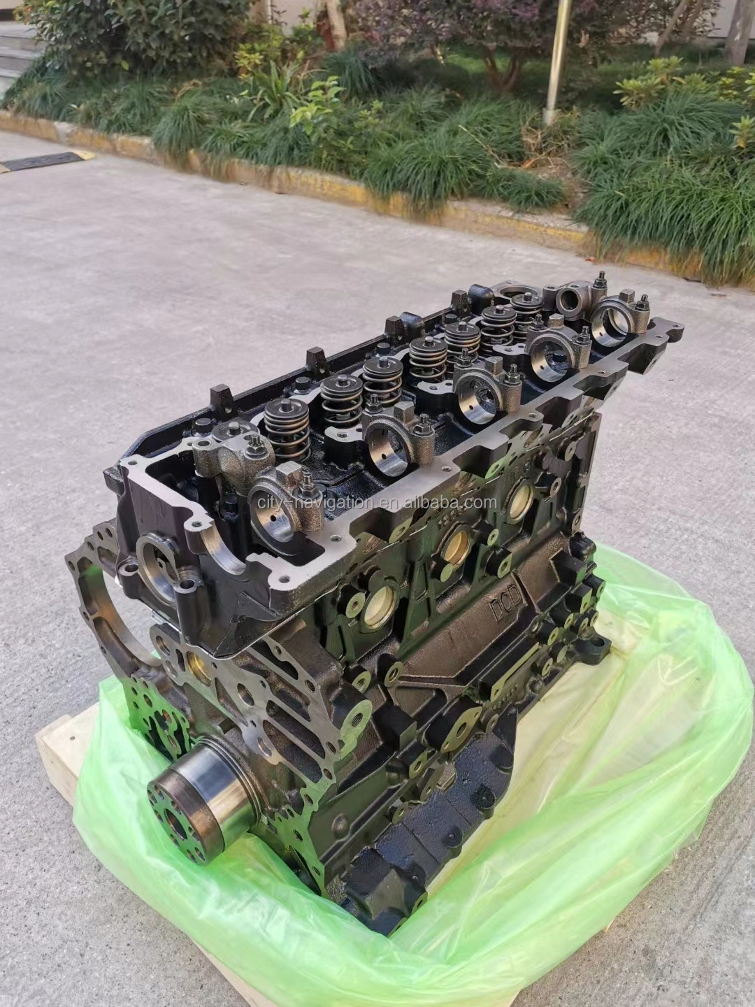4.3L Displacement Auto Parts for Isuzu NPR NKR Truck 4HG1 Diesel Long-Block Engine Assy