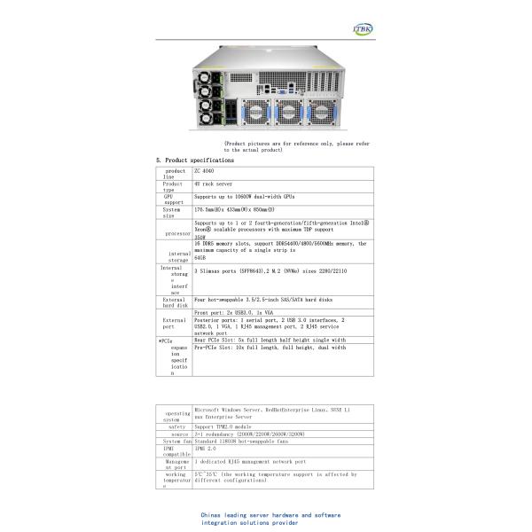 5.6GHz 4U Rack Server for Enterprise Workloads