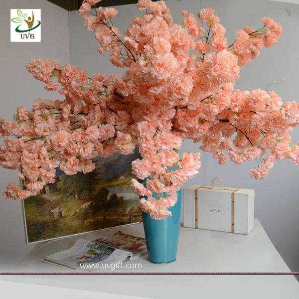 UVG silk flower arrangement in artificial blossom tree branches wedding backdrops material CHR130