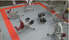 3W Foshan GYM Plastic PVC Interlocking Flooring Mat