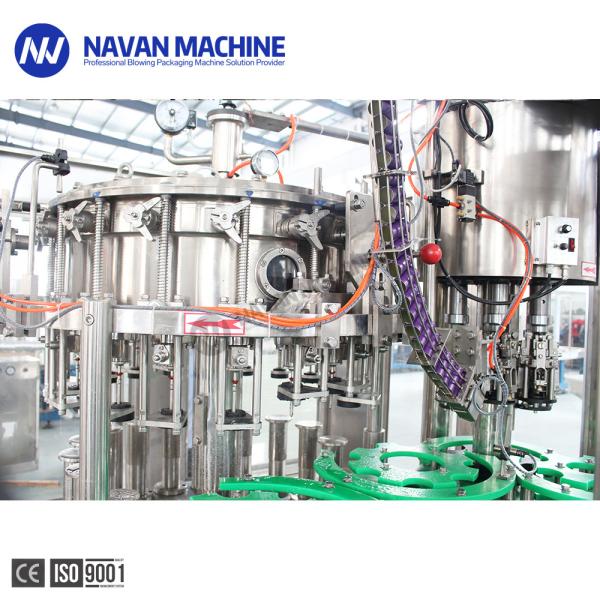 Auto 2 In 1 Glass Bottle Carbonated Sparkling Drink Filling Capping Machine