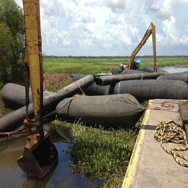 Quality CCS Pipeline Blocking Marine Rubber Ship Launching Airbag wholesale