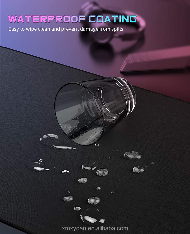 CMYK Sublimation Printing Non Slip Rubber Desk Pad for Custom Size Office and Gaming