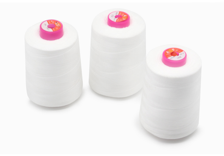 100% Cotton Sewing Thread With Chemical Resistance 500 Rolls