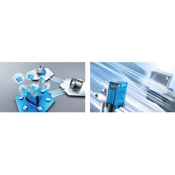 CE Sick Photoelectric Sensor 30V DC Versatile Sick Diffuse Sensor W12G