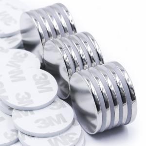 China Kellin Neodymium Magnet Disc with 3M Adhesive DIY magnet Multi Use Indoor/Outdoor on sale