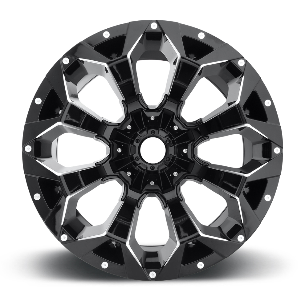 Suv Car 17x9 Inch Truck Wheels 130mm PCD customizable color