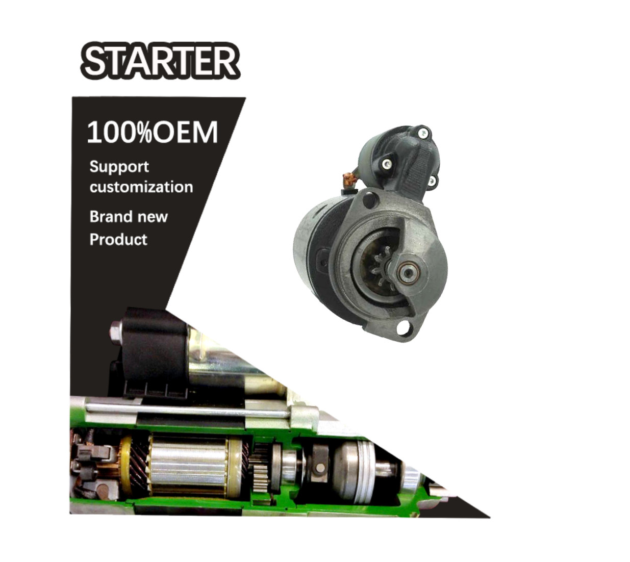 24V 9T CW STARTER 0001355015, 0001363113. 012153836, 12153836. 58400720. 605720100086.