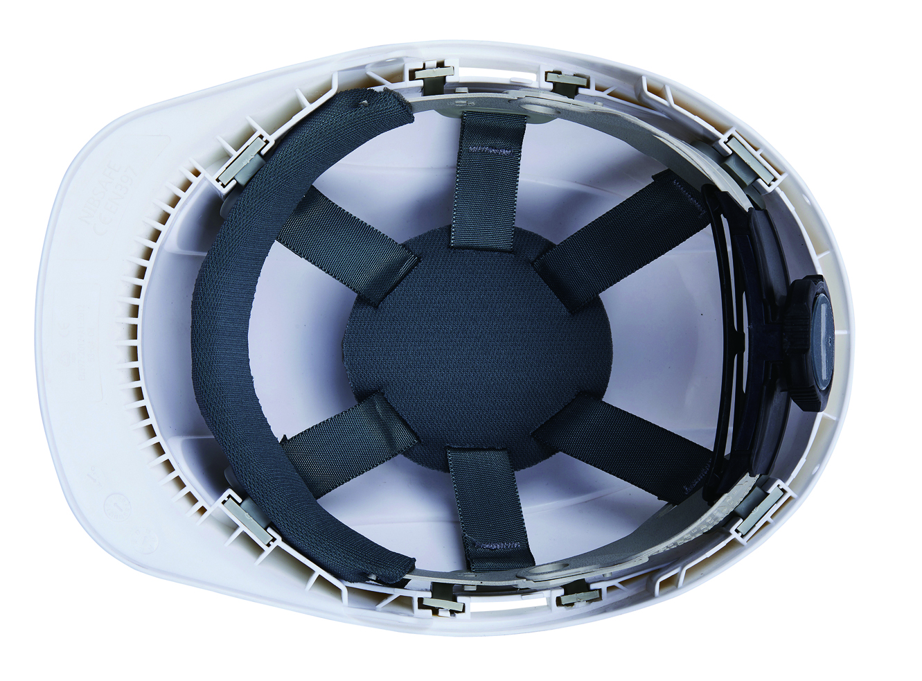 6 Points Webbing Suspension Safety Helmets for Construction T150 Ventilized ABS Material