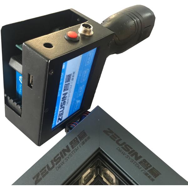 Mobile Hand Held Label Printer Ink Jet Barcode Printing Machine