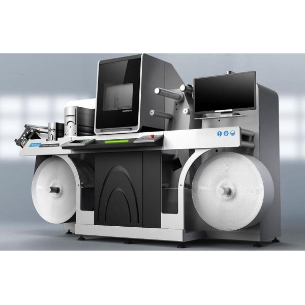 Digital UV Inkjet Varnish Printing Machine With Variable Image System JPEG And Min. 288mm Print Width