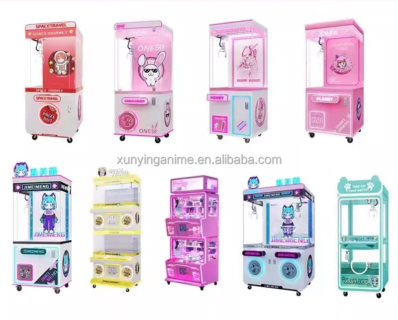 Yes 110V/220V/230V Voltage Plush Toy Claw Machine for Arcade Coin Operated Game in 2024