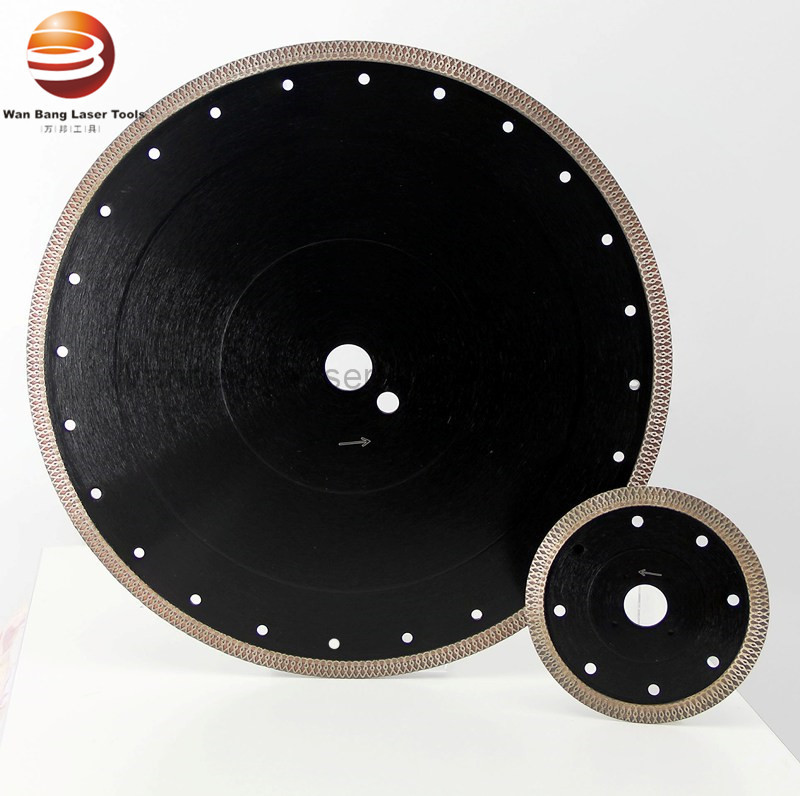 9 inch Hot Pressed Diamond Circular Saw Wheel for Ceramic Tiles Brick Fast Cutting
