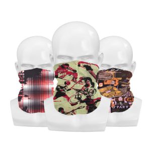 Sport Breathable Plain Logo Printed Custom Tube Bandanas