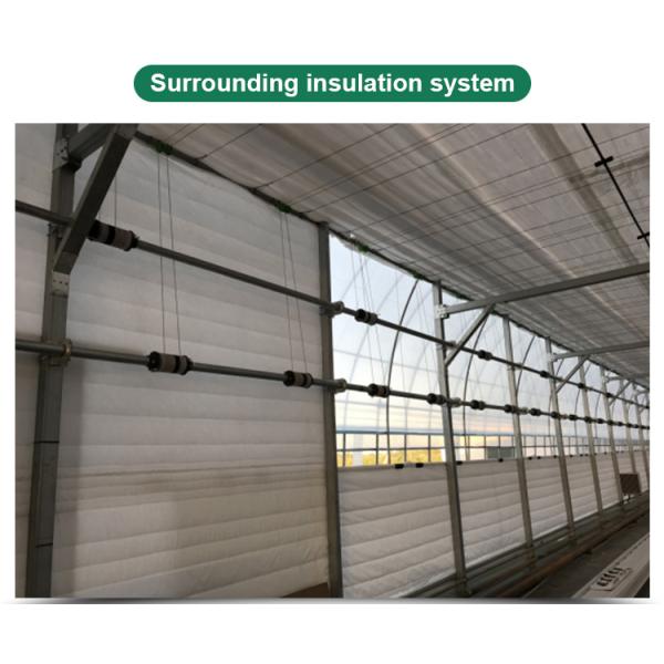 Water Heating System Korean Mode Film Agricultural Greenhouses for Year-Round Farming