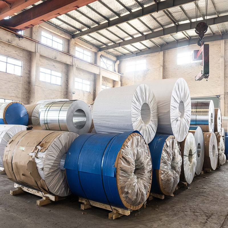 3000 6000 Series Color Coated Aluminum Coils for Bending Welding Punching Cutting Applications and Customized Width
