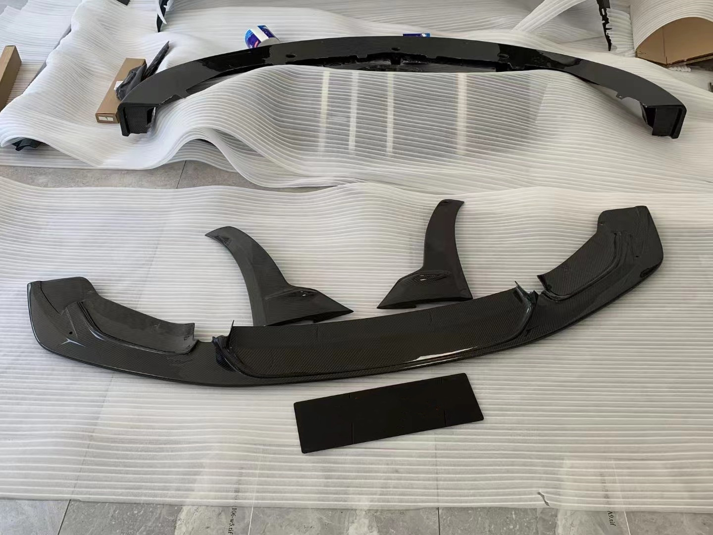 For BMW M3 M4 F80F82 Carbon Fiber Body Kit M3 M4 F80F82 Upgraded Carbon Fiber Front Lip Front Spoiler