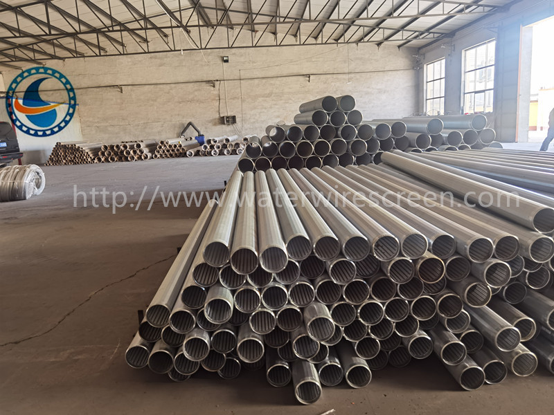 6-5/8" Low Carbon Galvanized Wedge Wire Screen Filter For Sand Control