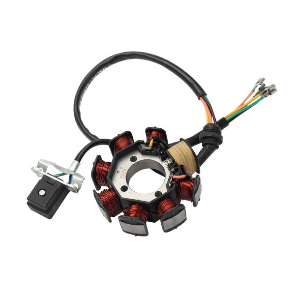 8 Pole 3 Hole Motorcycle Magneto Coil For Honda CG125 CG150 Motorcycle Ignition Parts