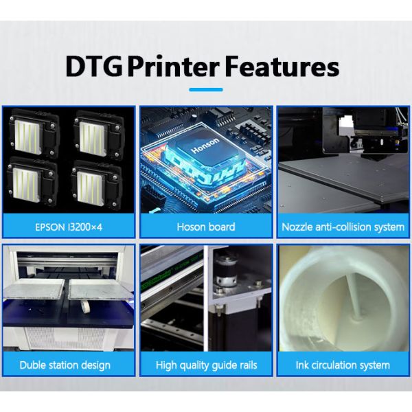 High Speed Commercial DTG Printer For Custom T-Shirt Printing Business