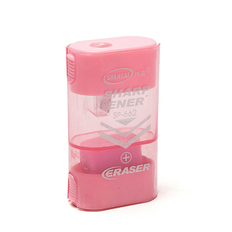 Manual Eraser School Pencil Sharpener Single Hole