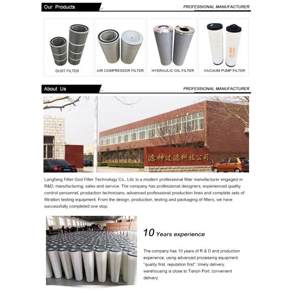 Vacuum Pump Exhaust Filter Air Oil Mist Separator Element 0532140160 0532.140.160