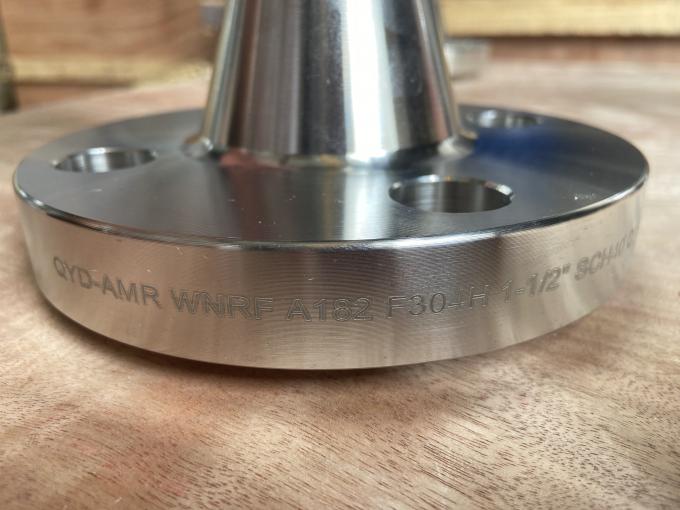 ASTM A182 F304H Stainless Steel Flange 1 1/2" SCH40 CLASS 600 1