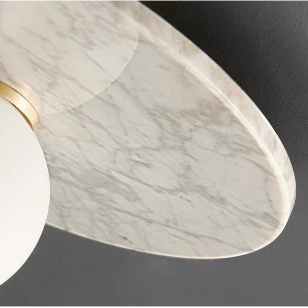 Natural marble Nordic villa corridor ceiling lamp designer homestay art creative personality corridor lamp