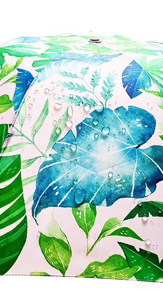 Ladies 3 Fold Umbrella Full Color Printed
