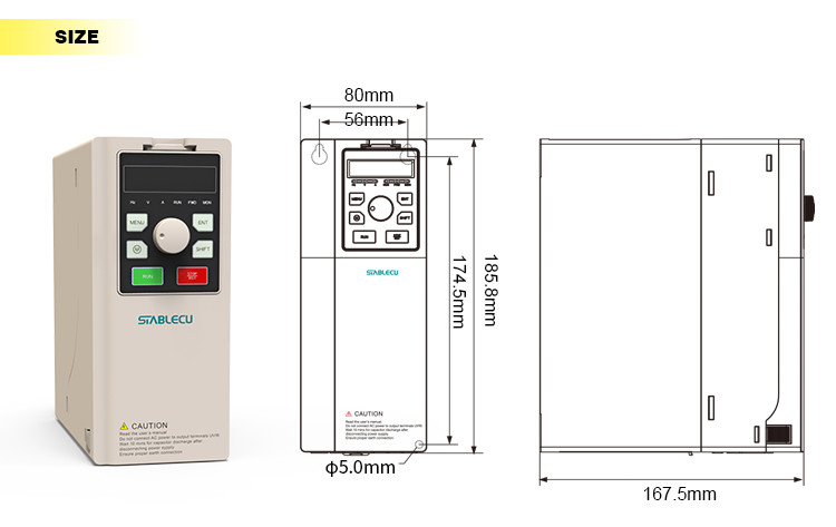 380V 300HZ VFD Variable Frequency Inverter For AC Ceiling Fan