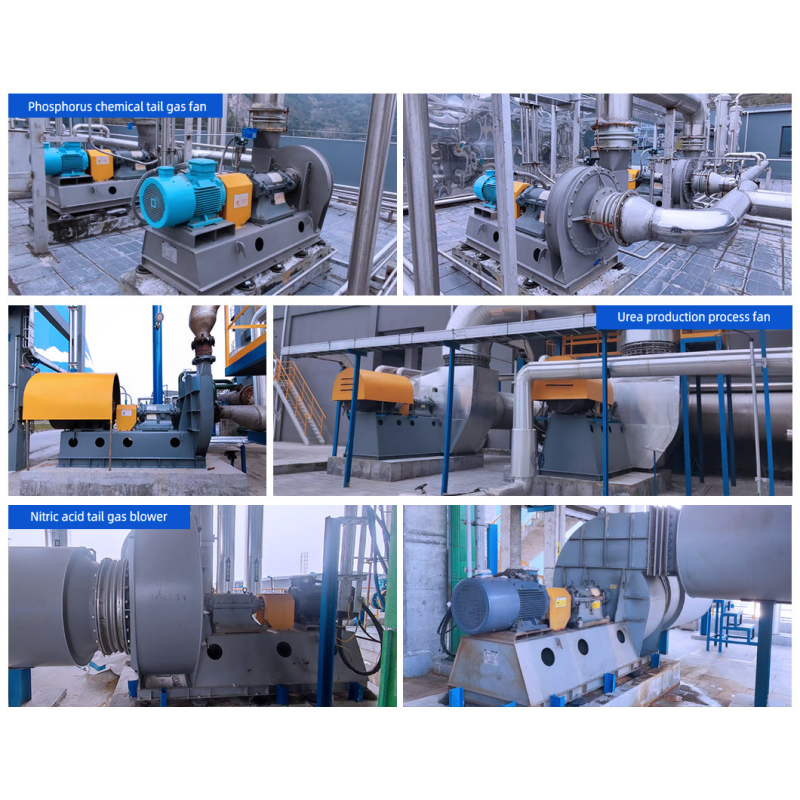 Yellow phosphorus exhaust fan for chemical industry